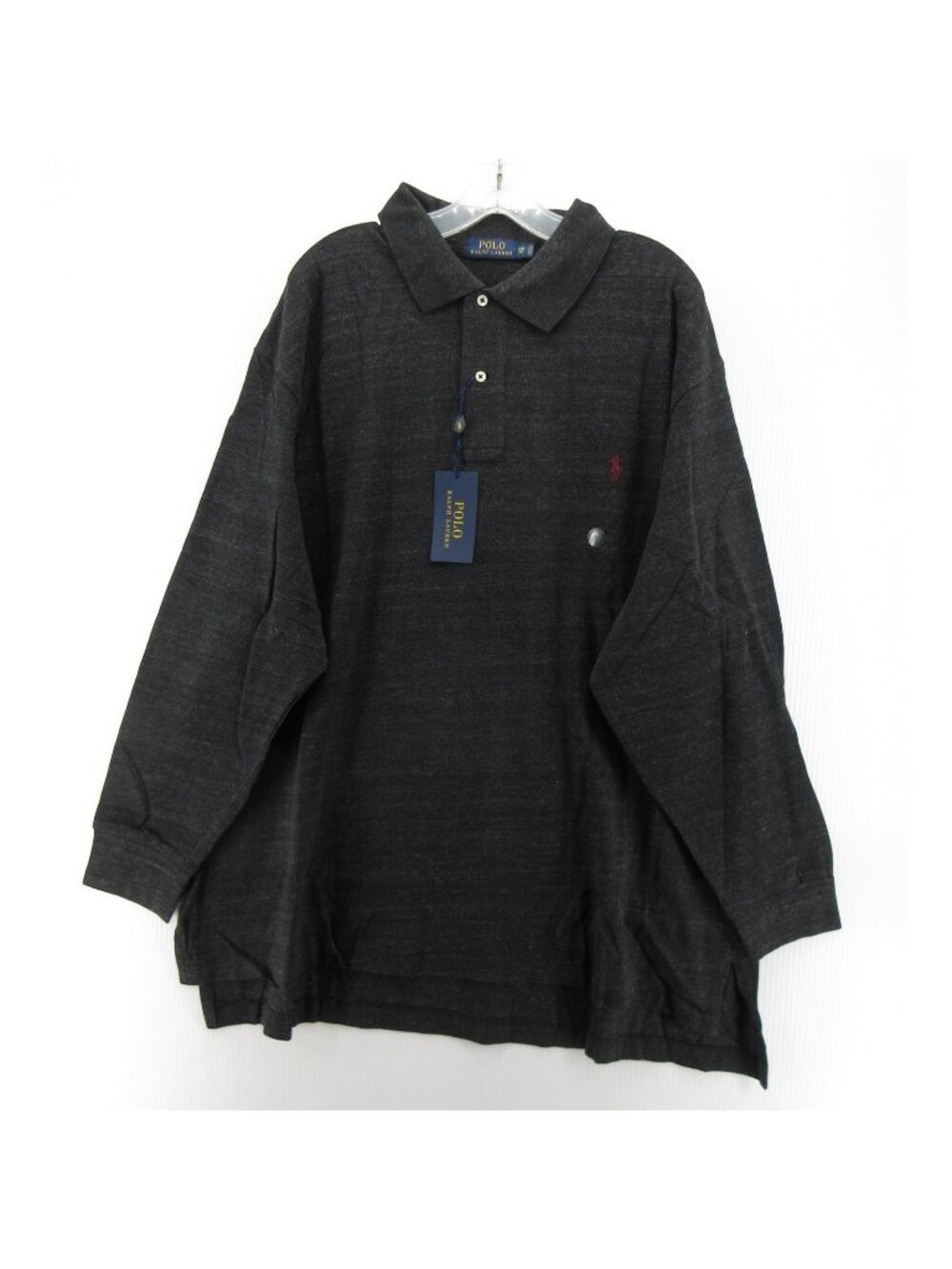 Polo Ralph Lauren Polo Shirt 2XB Big Pullover Preppy Heathered Marled